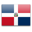 Доминиканская республика — официальный флаг