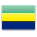 Габон — официальный флаг