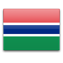 Гамбия — официальный флаг
