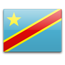 Конго, Демократическая Республика — официальный флаг