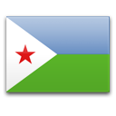 Джибути — официальный флаг