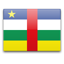 Центральноафриканская Республика — официальный флаг