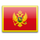 Черногория — официальный флаг