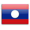 Лаос — официальный флаг