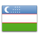 Узбекистан — официальный флаг
